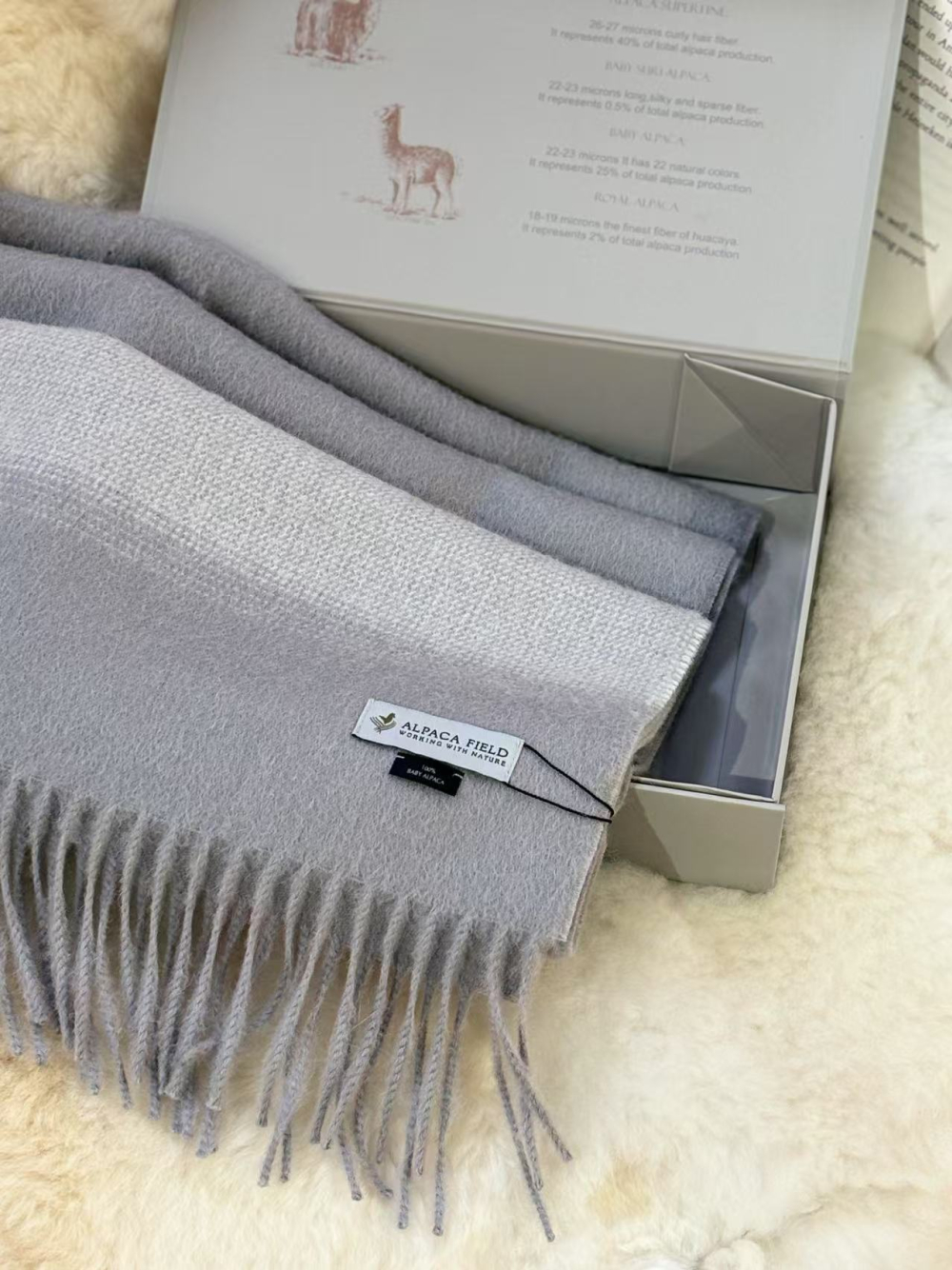 Alpaca Field Hermione Scarf