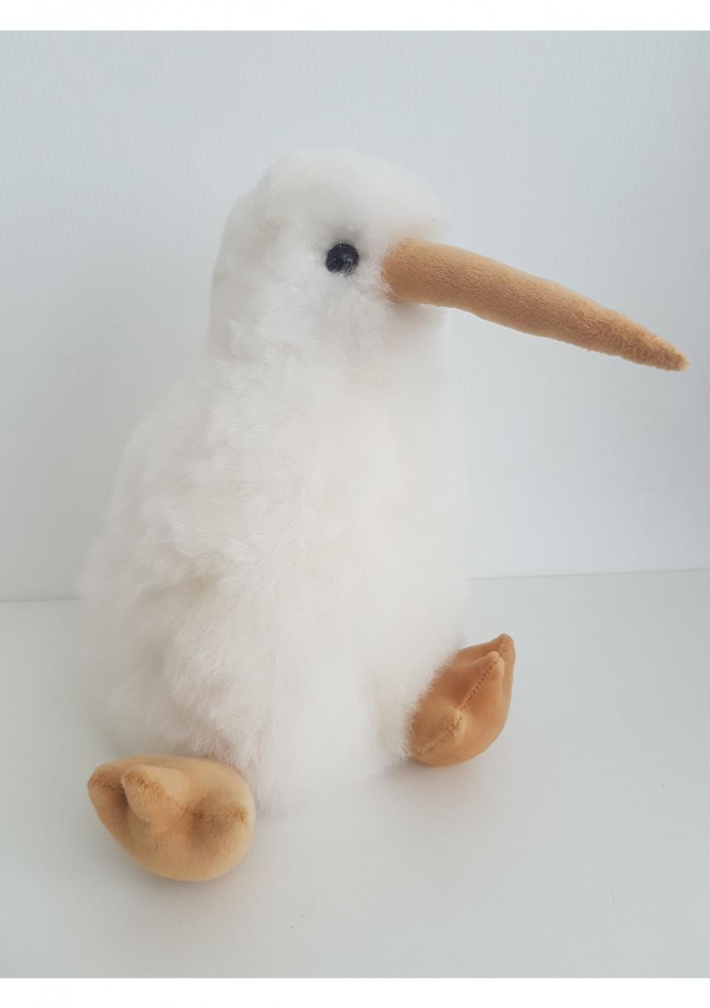 Auskin Toy Alpaca Huacaya Kiwi 15cm Ivory