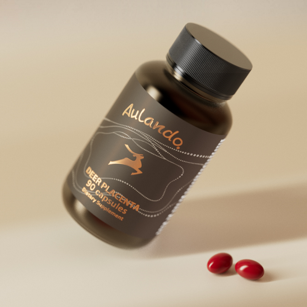 Aulando Bio-cell active deer placenta 10,000mg  90caps