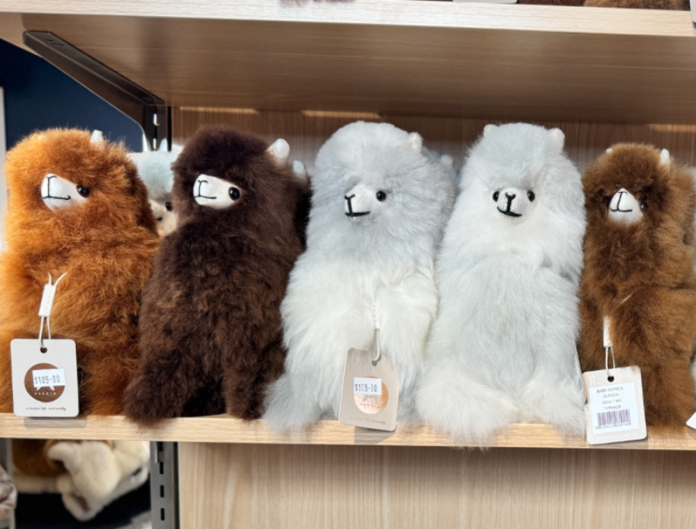 Auskin Toy Alpaca Huacaya Alpaca 20cm（please note the colour）