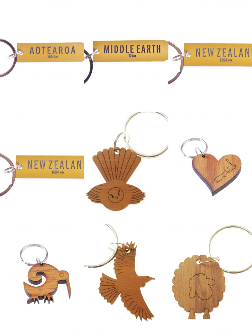 Ian Blackwell Keeper Keyring Icon Rimu