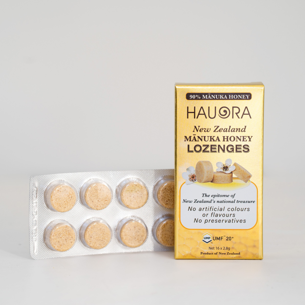 Hauora Manuka Honey Lozenges UMF20+ 16pack