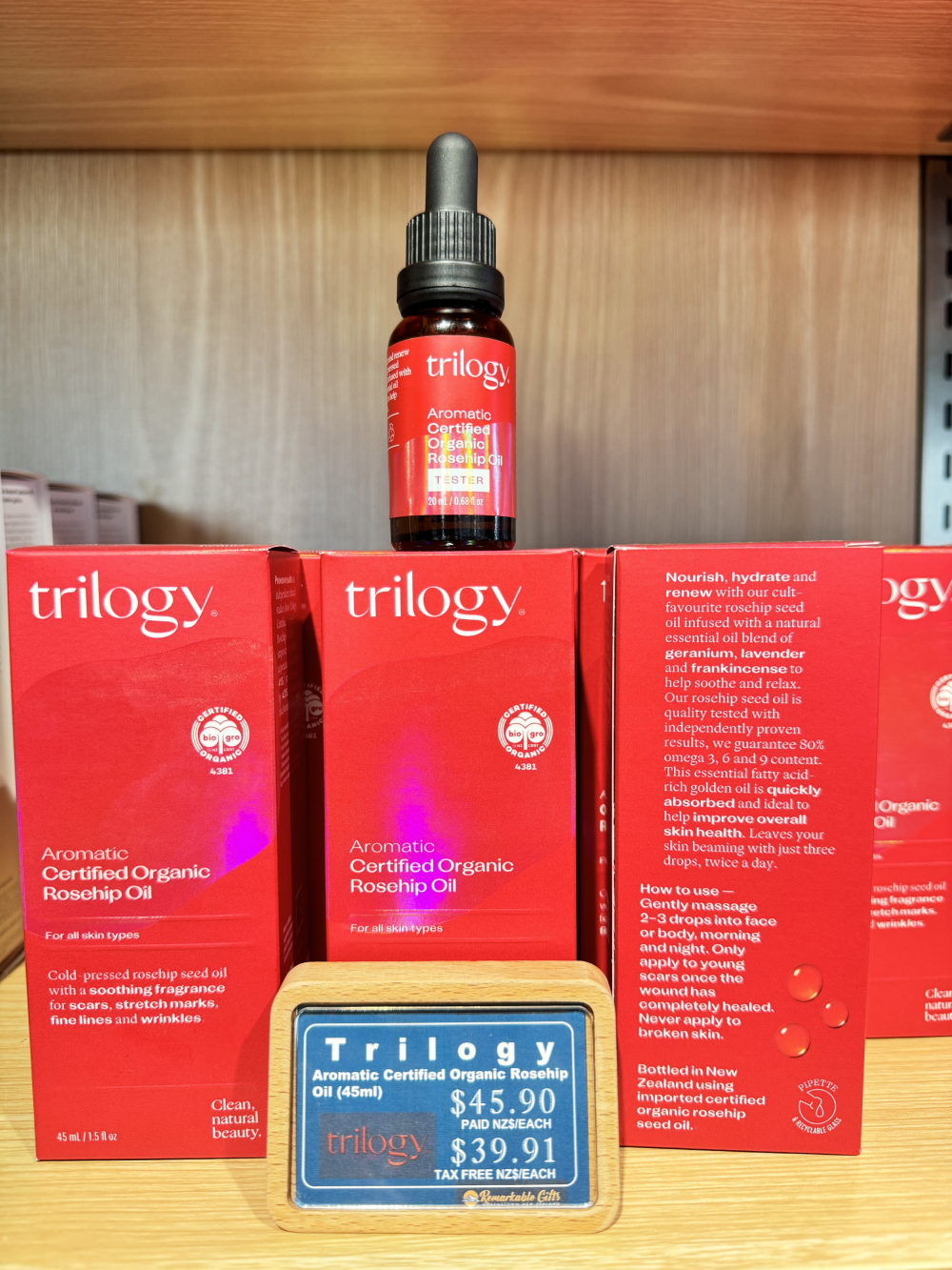 Aromatic Certified Organic Rosehip Oil (45ml)